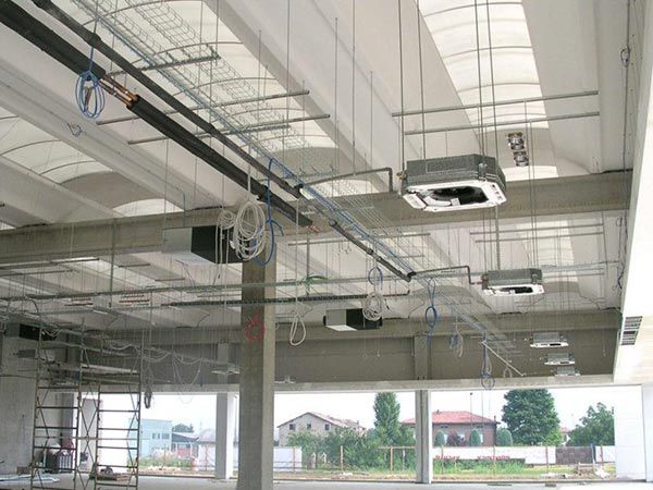 Progettazione centrali termiche condizionatori Rubiera